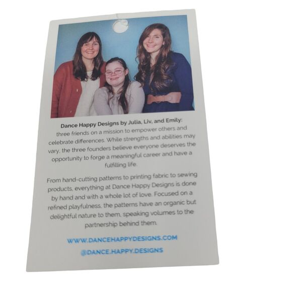 Dance Happy Giada Flat Canvas Zip Pouch Bag Rust NEW Made in the USA MSRP $48 - Picture 6 of 6